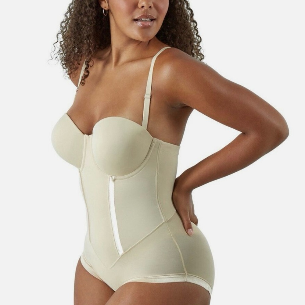 Maidenform Firm Control Shapewear Easy Up Strapless Body shaper SZ 40C NWT - Picture 3 of 8